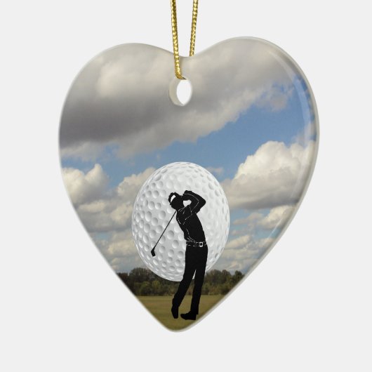 Golf World Keramisch Ornament (Links)