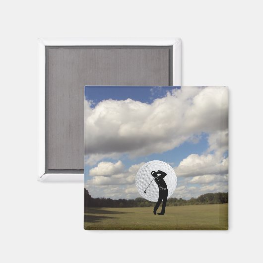 Golf World Magneet (Voorkant / Achterkant)