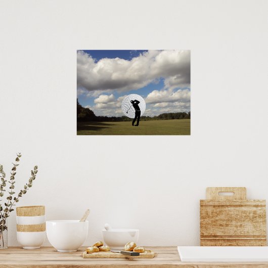 Golf World Poster (Keuken)