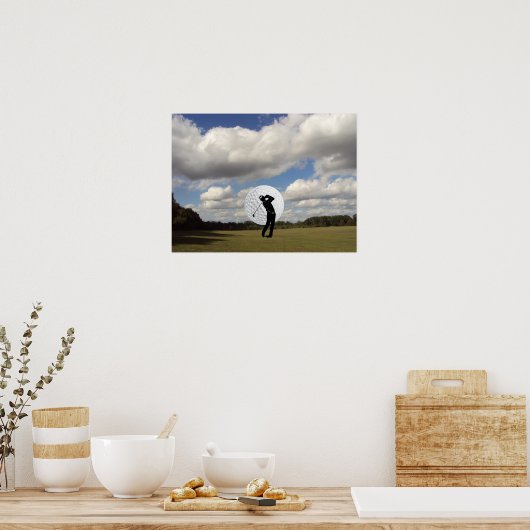 Golf World Poster (Keuken)