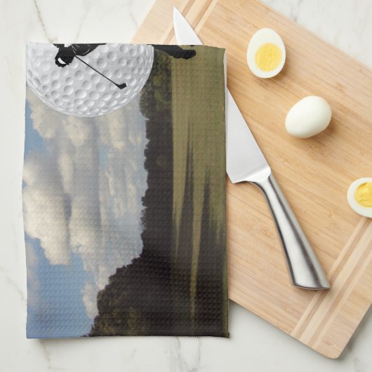 Golf World Theedoek (Quarter Fold)