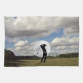 Golf World Theedoek (Horizontaal)