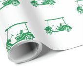 Golf-wrapppapier in groenen cadeaupapier (Rol Hoek)