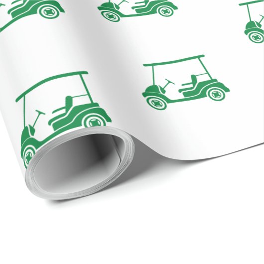 Golf-wrapppapier in groenen cadeaupapier (Rol Hoek)