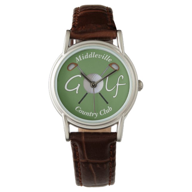 Golf Wrist Watch Horloge (Voorkant)
