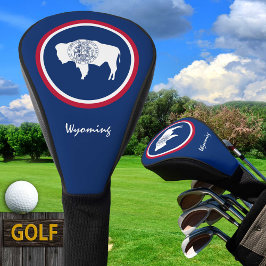 Golf Wyoming & Wyoming Flag/Golf Clubs Hoesjes Golfheadcover
