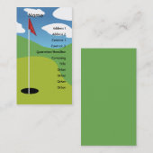 Golf - Zakelijk Visitekaartje (Voorkant / Achterkant)