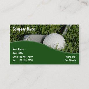 Golf Zakelijke Kaarten Visitekaartje