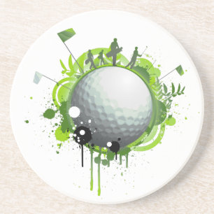 Golf Zandsteen Onderzetter