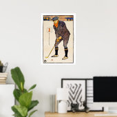  Golfafdrukken van 1900 Poster (Thuiskantoor)