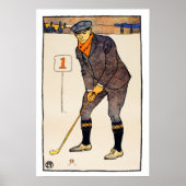  Golfafdrukken van 1900 Poster (Voorkant)