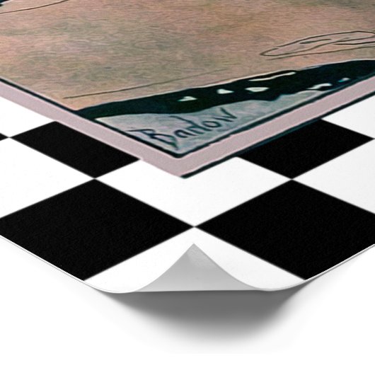 Golfafdrukken van 1917 Poster (Hoek)