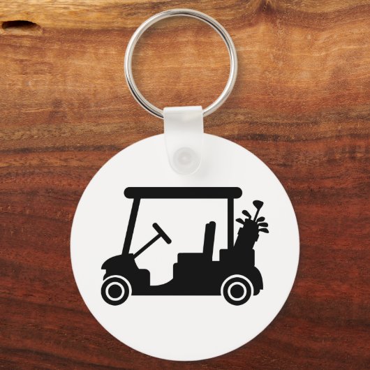 Golfauto Sleutelhanger (Voorkant)