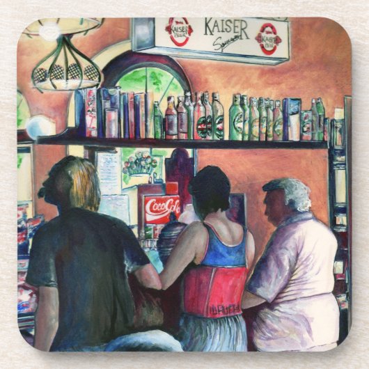 Golfbaan Bufe, Boedapest Onderzetter (Voorkant)