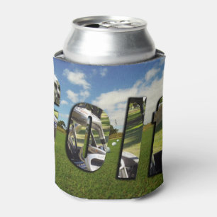 Golfbaan en Logo, Stubby koeler kan houder
