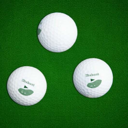 Golfbaan Gepersonaliseerd Golf Golfballen