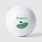 Golfbaan Gepersonaliseerd Golf Golfballen (Voorkant)