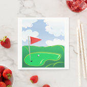 Golfbaan Green Paper servetten (Insitu)