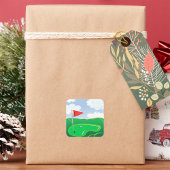 Golfbaan Groene Stickers