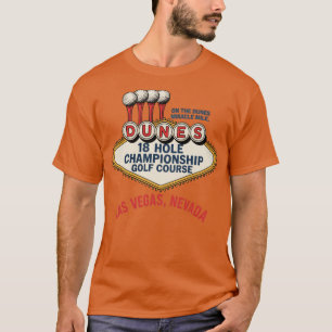 golfbaan in de duinen t-shirt