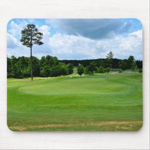 Golfbaan landschap muismat