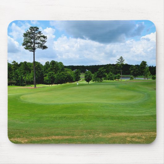Golfbaan landschap muismat (Voorkant)