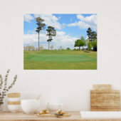 Golfbaan Landschap Poster (Keuken)