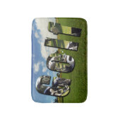 Golfbaan Logo, Memory Foam Badmat (Voorkant Verticaal)