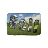 Golfbaan Logo, Memory Foam Badmat (Voorkant)