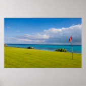 Golfbaan Poster (Voorkant)