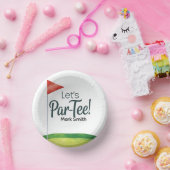 Golfbaan Putting Green Papieren Kommen (Feest)