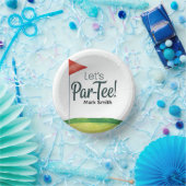 Golfbaan Putting Green Papieren Kommen (Feest)