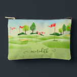 Golfbaan Scène Gepersonaliseerde naam Etui<br><div class="desc">Een leuke waterverf golfbaan scene en gepersonaliseerd met jouw naam in script. Zou ook een speciaal cadeau maken. Voor hulp bij het ontwerpen of speciale verzoeken,  stuur gewoon een chat en we zullen graag helpen.</div>