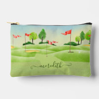 Golfbaan Scène Gepersonaliseerde naam