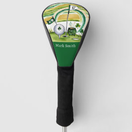 Golfbaan St. Patrick's Day Golfheadcover