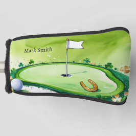 Golfbaan St. Patrick's Day Golfheadcover