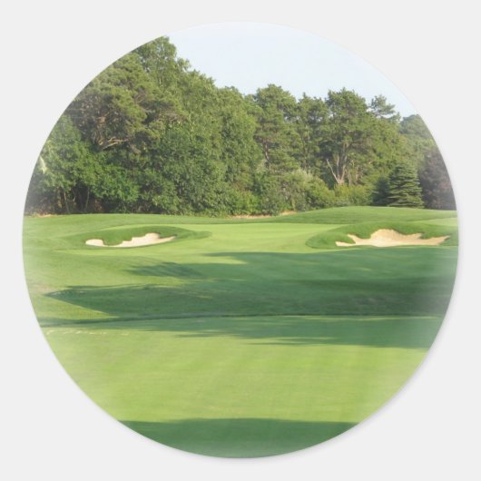 Golfbaan Sticker (Voorkant)