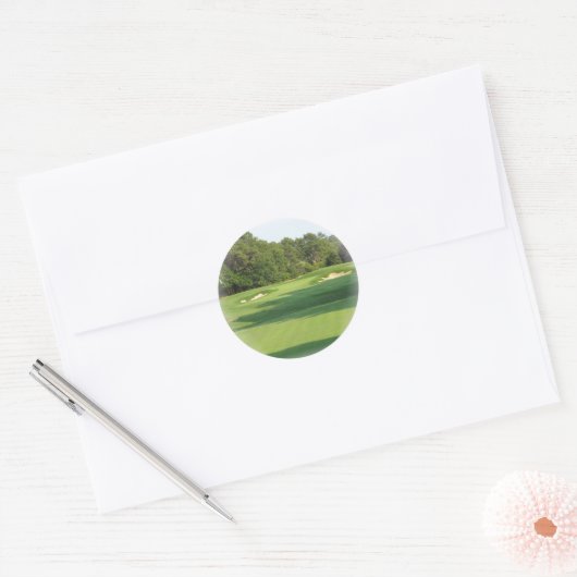 Golfbaan Sticker (Envelop)