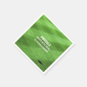 Golfbaan Turf gepersonaliseerd Servet (Hoek)