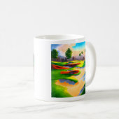 Golfbaan Utopia Koffiemok (Voorkant rechts)