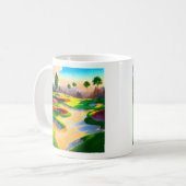 Golfbaan Utopia Koffiemok (Voorkant links)