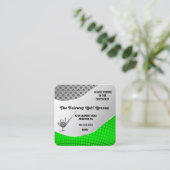 Golfbaan Visitekaartje (Staand voorkant)