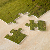 Golfbaan Zonsondergang Legpuzzel (Zijkant)