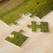 Golfbaan Zonsondergang Legpuzzel (Zijkant)