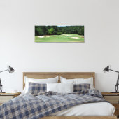 Golfbaanlandschap Canvas Afdruk (Insitu (Slaapkamer))