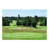 Golfbaanlandschap Foto Afdruk (Voorkant)