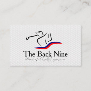 Golfbaanlogo Sport Visitekaartje