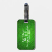 GolfBagagelabel Bagagelabel (Achterkant verticaal)