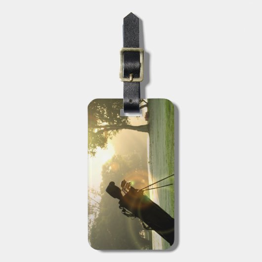 GolfBagagelabel Bagagelabel (Voorkant verticaal)