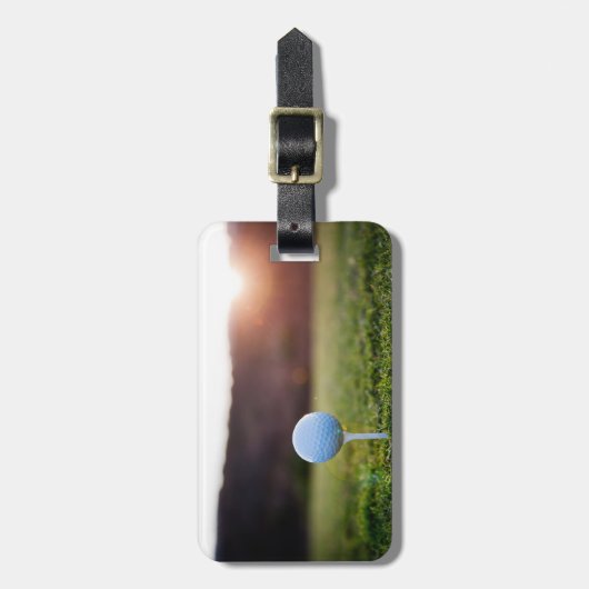 Golfbagagelabel Bagagelabel (Voorkant verticaal)